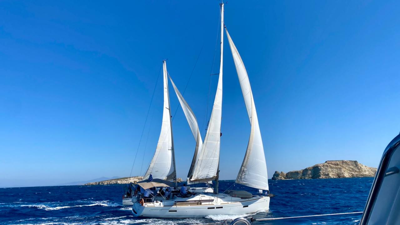 Regattatraining auf Segelyacht